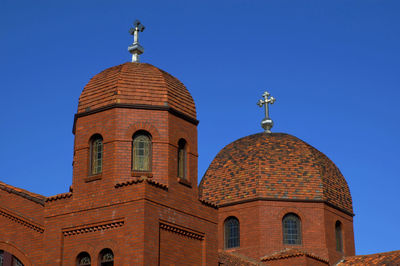 Cathedral against blue sky