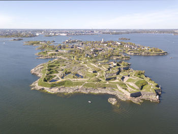 Suomenlinna sea fortress in helsinki, finland