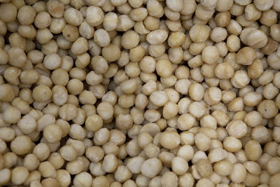 Full frame shot of chickpeas