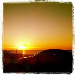 Scenic view of sky at sunset