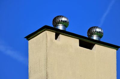 Low angle view of building against sky