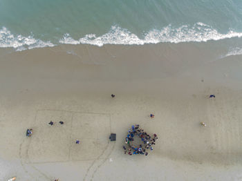 Scenic view of beach