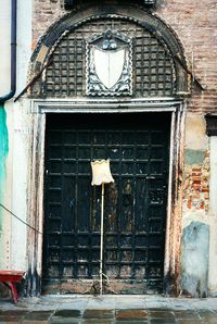 Facade of old building