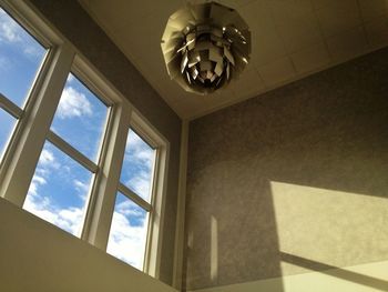 Low angle view of ceiling