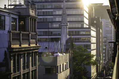 Buildings in city