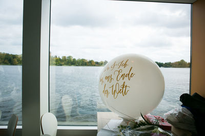 Close-up of balloons