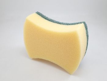 Close-up of drink against white background