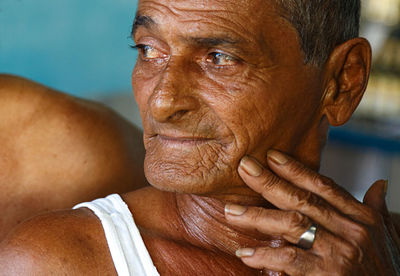 Old man, trinidad - cuba
