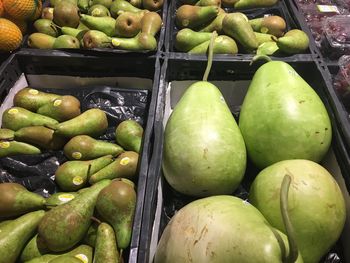 Close-up of fruits in market