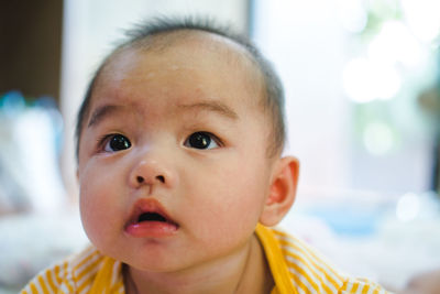Portrait of cute baby