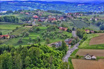 Idyllic rural scene from austria