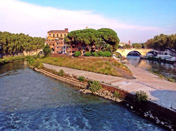 Bridge over river