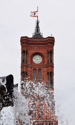 View of building in winter