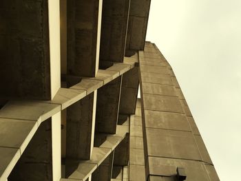 Low angle view of building against sky