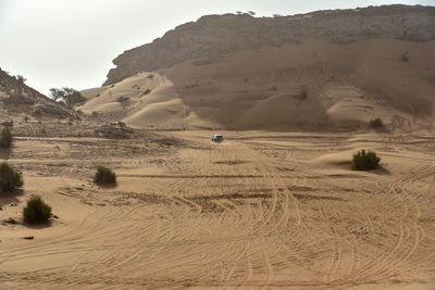 Sharjah desert area, one of the most visited places for off-roading by off roaders