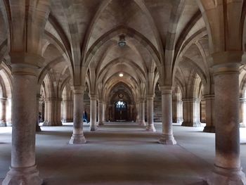 Corridor of historic building