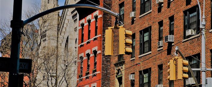 View of buildings in city