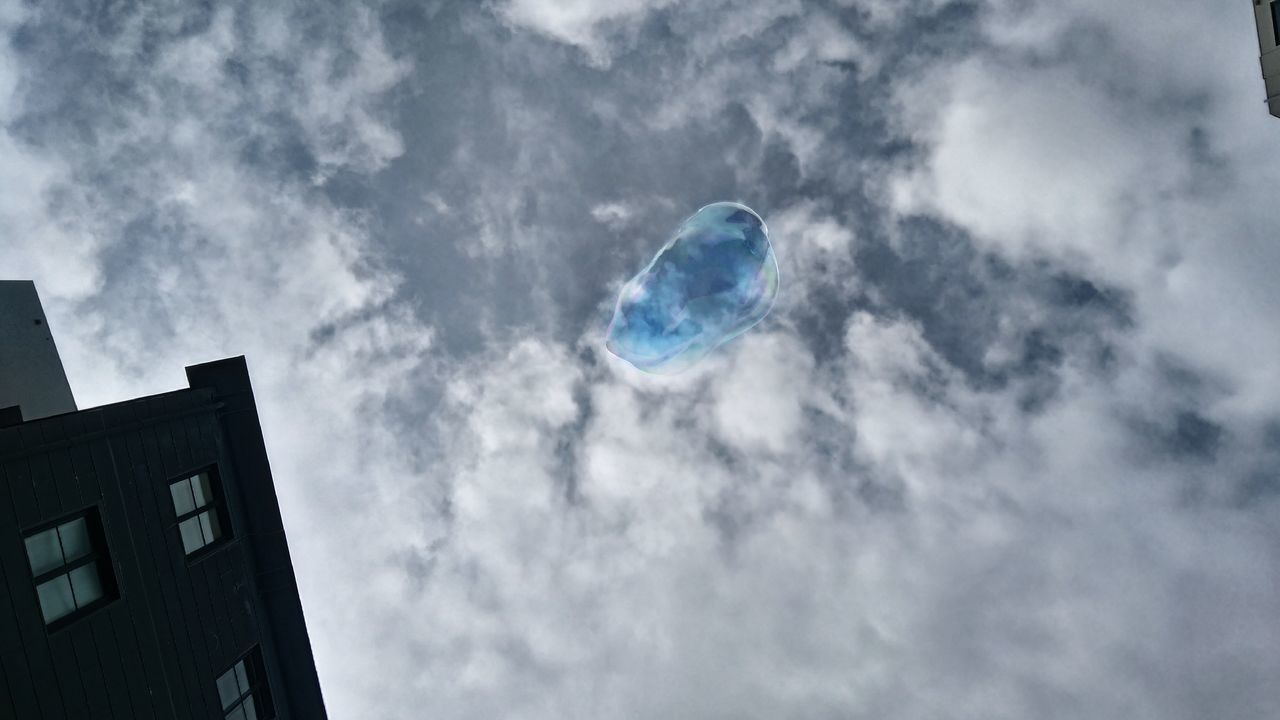 LOW ANGLE VIEW OF CLOUDS