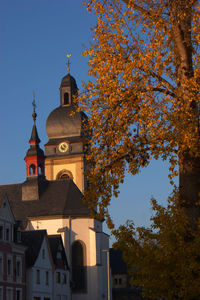 Low angle view of church