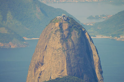 Panoramic view of bay