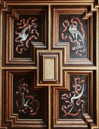 Close-up of painting on wall