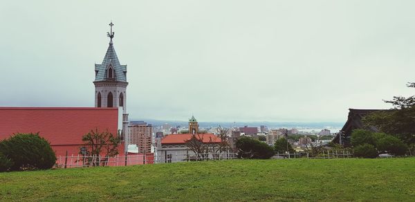 View of buildings against sky