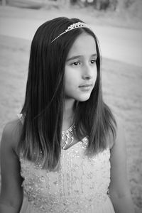Portrait of a teenage girl