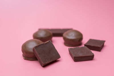 Close-up of chocolate cake