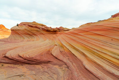 View of rock formations