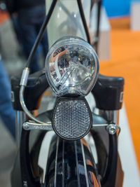 Close-up of vintage car