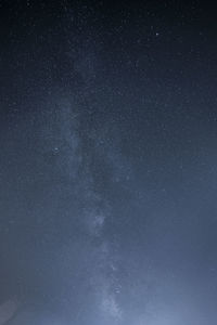 Low angle view of star field at night