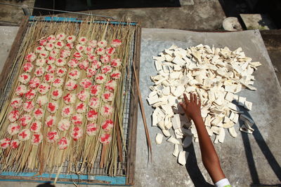 Close-up of food at market