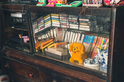 Close-up of multi colored wall