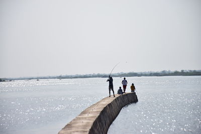 Scenic view of sea