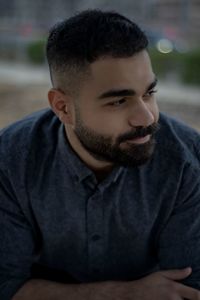 Portrait of young man