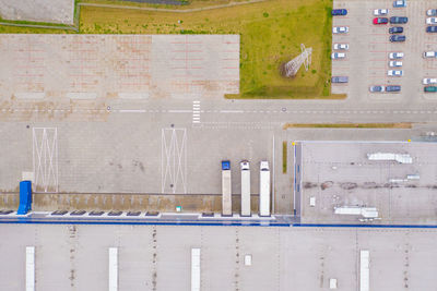 Low angle view of construction site