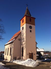 Low angle view of built structure