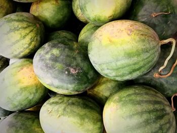 Full frame shot of fruits for sale at market stall