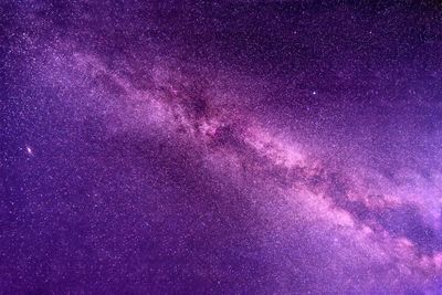 Low angle view of stars against sky at night