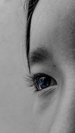 Close-up portrait of woman