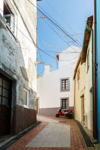 Street amidst buildings in city