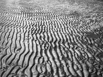 Full frame shot of sandy beach