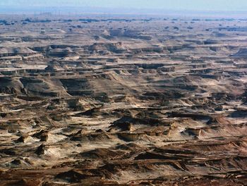 Scenic view of judean desert