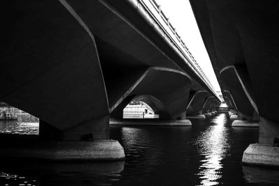 Low-angle view of a bridge