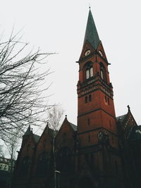 Low angle view of church