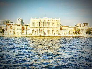 Buildings at waterfront