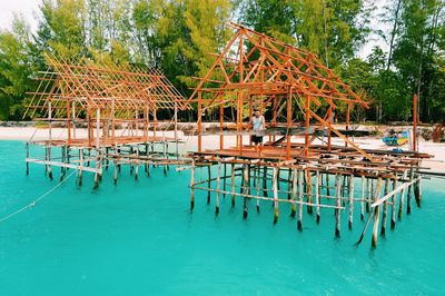 View of swimming pool