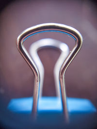 Close up of electric lamp