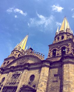 Low angle view of church