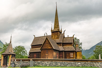 Temple against sky